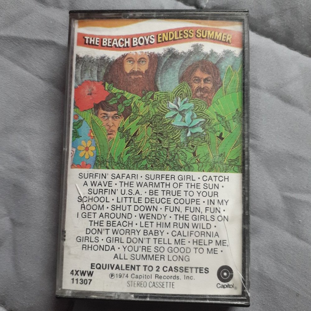 1974 The Beach Boys "Endless Summer" Cassette Tape Tested